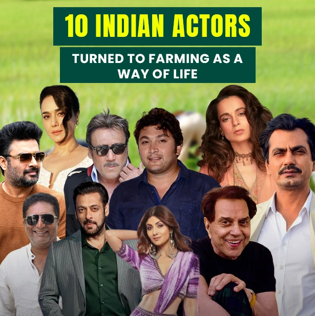 10 Indian Actors Turned to Farming as a Way of Life